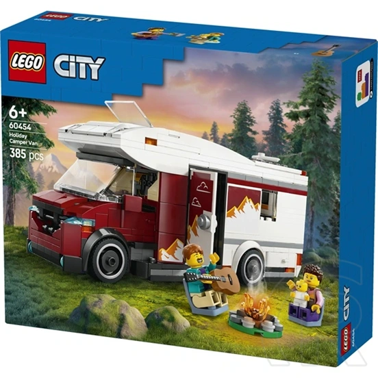 LEGO® City Lakóautó a kalandos nyaraláshoz, játék járművet tartalmazó szett 60454