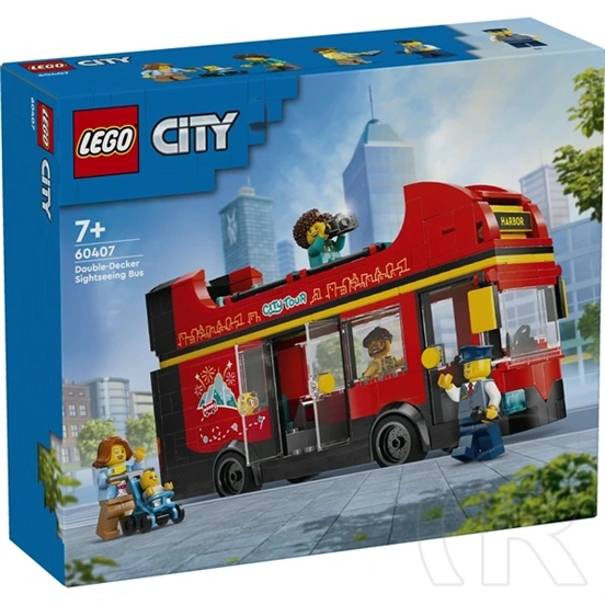 LEGO® City Piros emeletes turistabusz játék 60407