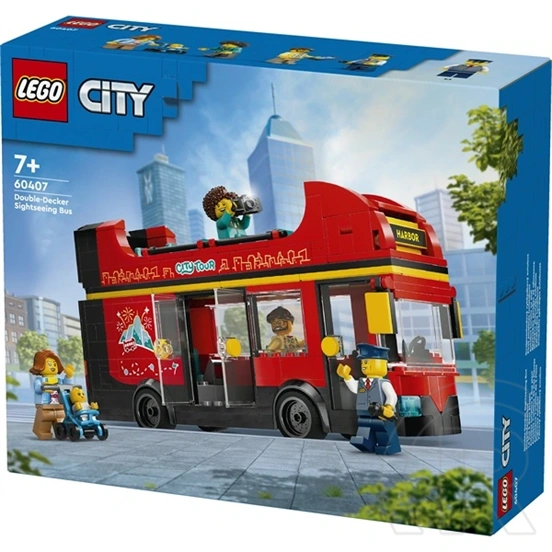 LEGO® City Piros emeletes turistabusz játék 60407
