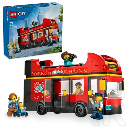 LEGO® City Piros emeletes turistabusz játék 60407