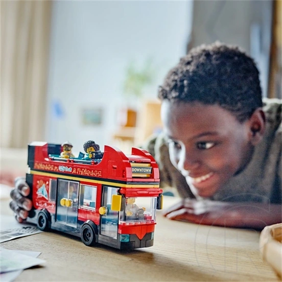 LEGO® City Piros emeletes turistabusz játék 60407