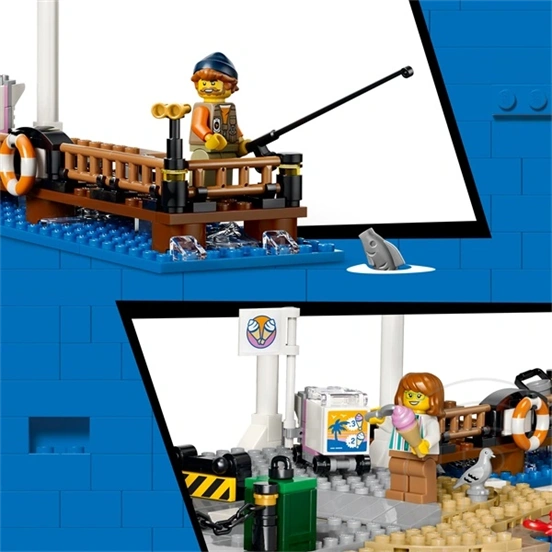 LEGO® City Trains Klasszikus tengerparti villamos 60506