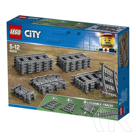 LEGO® City Vasút 60205 Játék gyermekek számára