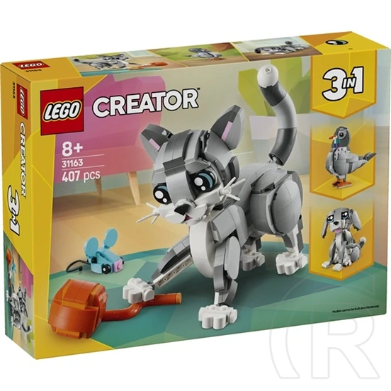 LEGO® Creator 3 az 1-ben Játékos cica, játék állatos szett 31163