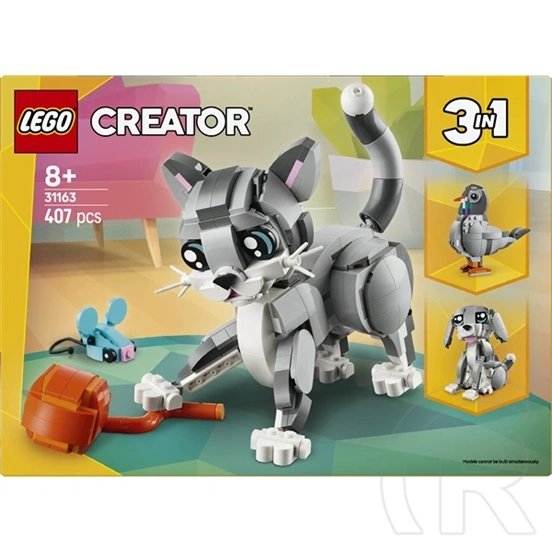 LEGO® Creator 3 az 1-ben Játékos cica, játék állatos szett 31163