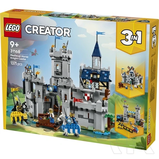 LEGO® Creator 3 az 1-ben Középkori lovagi vár, játékkészlet és építőjáték 31168