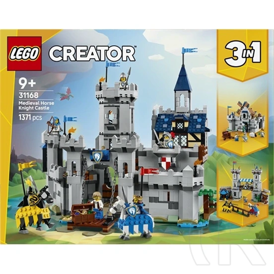 LEGO® Creator 3 az 1-ben Középkori lovagi vár, játékkészlet és építőjáték 31168