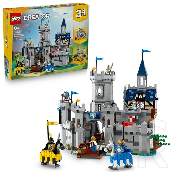 LEGO® Creator 3 az 1-ben Középkori lovagi vár, játékkészlet és építőjáték 31168