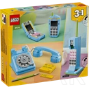 LEGO® Creator 3 az 1-ben Retró telefon, nosztalgikus és vintage játék telefon 31174