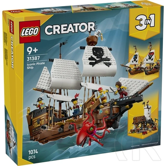 LEGO® Creator Ikonikus kalózhajó 31387