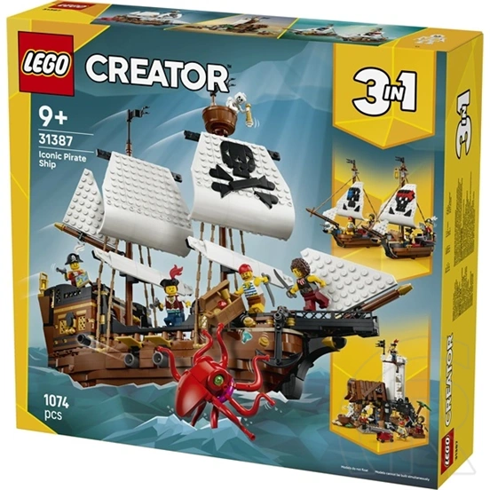 LEGO® Creator Ikonikus kalózhajó 31387