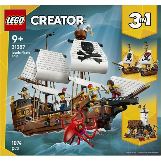 LEGO® Creator Ikonikus kalózhajó 31387