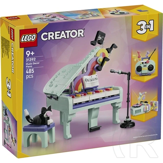 LEGO® Creator Zenés dekoráció cicával 31392