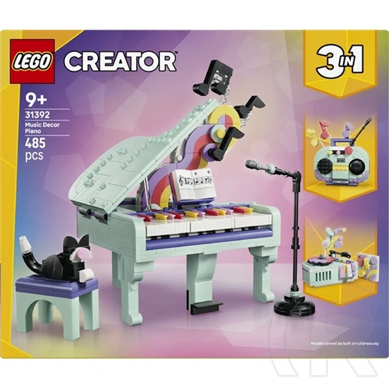 LEGO® Creator Zenés dekoráció cicával 31392