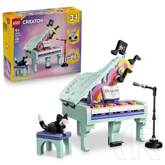 LEGO® Creator Zenés dekoráció cicával 31392