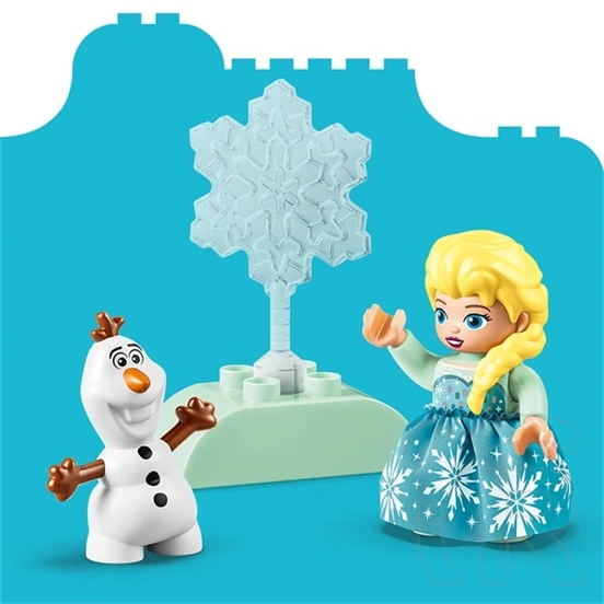LEGO® DUPLO® Disney Jégvarázs: kreatív doboz Elsa és Olaf figurákkal 10462