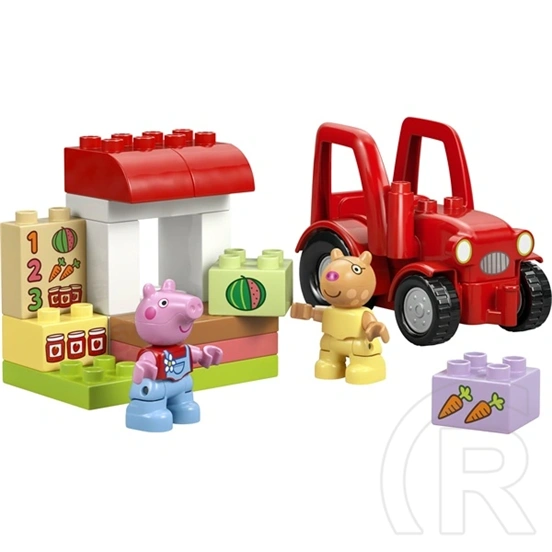 LEGO® DUPLO® Peppa malac Traktor és piac építőkészlet 10468