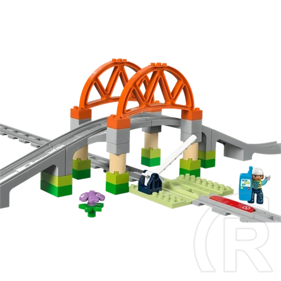 LEGO® DUPLO® Town Vasúti híd és sínek kiegészítő szett 10426