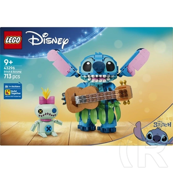 LEGO® Disney Classic Stitch és Foltos 43296