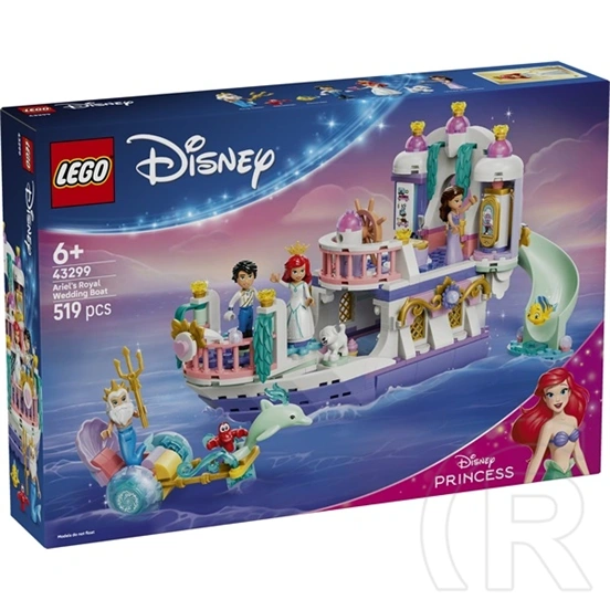 LEGO® Disney Princess Ariel esküvői hajója 43299