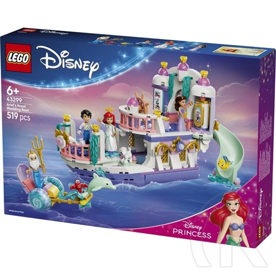 LEGO® Disney Princess Ariel esküvői hajója 43299