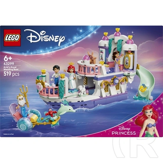 LEGO® Disney Princess Ariel esküvői hajója 43299