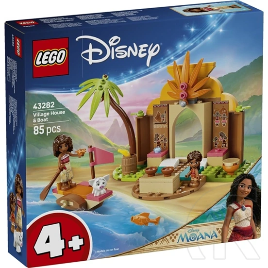 LEGO® Disney Princess Falusi ház és tutaj 43282