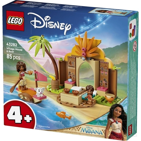 LEGO® Disney Princess Falusi ház és tutaj 43282