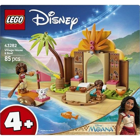 LEGO® Disney Princess Falusi ház és tutaj 43282