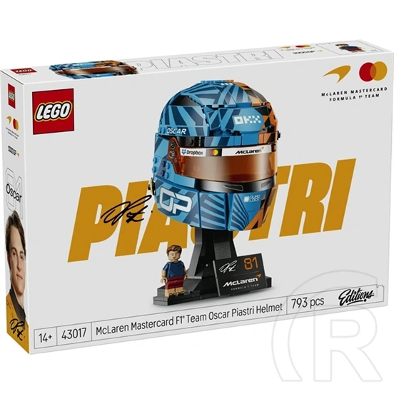 LEGO® Edition Sports Oscar Piastri Mclaren sisak 43017