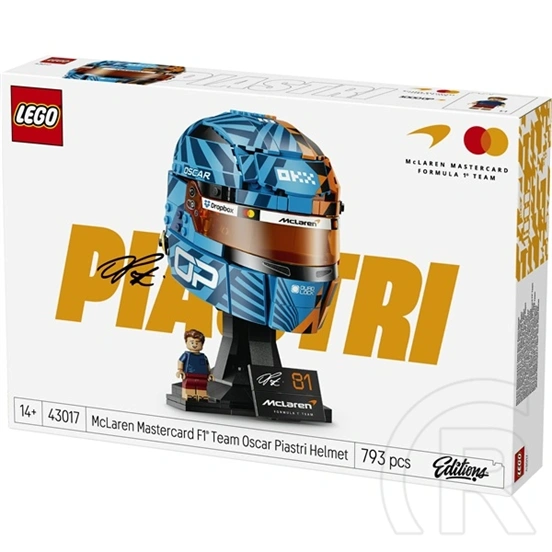LEGO® Edition Sports Oscar Piastri Mclaren sisak 43017