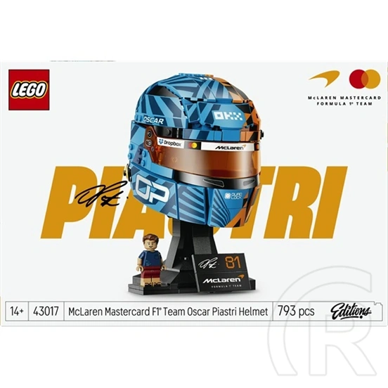 LEGO® Edition Sports Oscar Piastri Mclaren sisak 43017