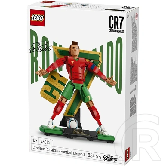 LEGO® Editions Cristiano Ronaldo – Futball-legenda 43016