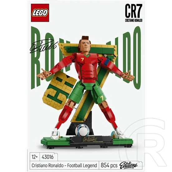 LEGO® Editions Cristiano Ronaldo – Futball-legenda 43016