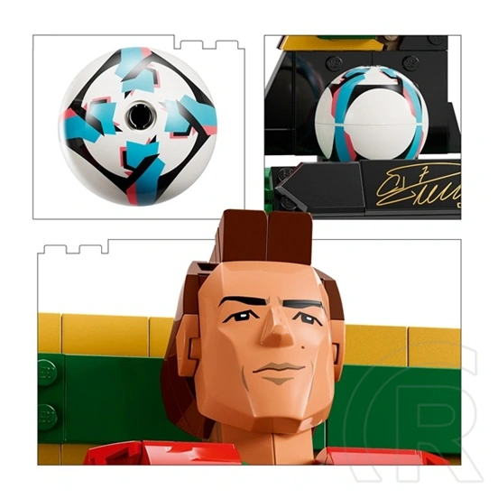 LEGO® Editions Cristiano Ronaldo – Futball-legenda 43016