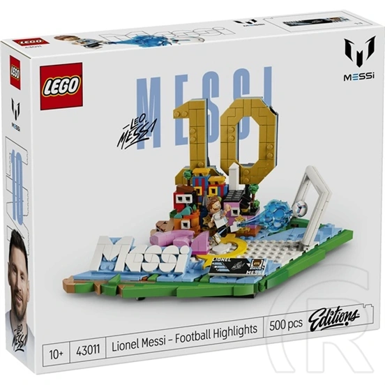 LEGO® Editions Lionel Messi – A futball legjobb pillanatai 43011