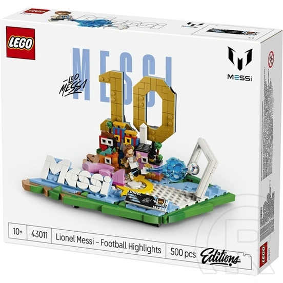 LEGO® Editions Lionel Messi – A futball legjobb pillanatai 43011