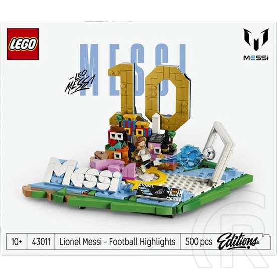 LEGO® Editions Lionel Messi – A futball legjobb pillanatai 43011