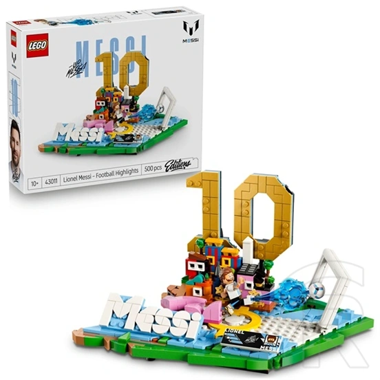 LEGO® Editions Lionel Messi – A futball legjobb pillanatai 43011