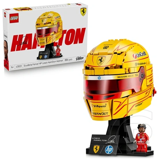 LEGO® Editions Scuderia Ferrari HP Lewis Hamilton sisakja 43022