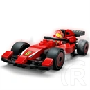 LEGO® F1®-es boxutca és személyzet, Ferrari autóval, versenyautós játék 60443