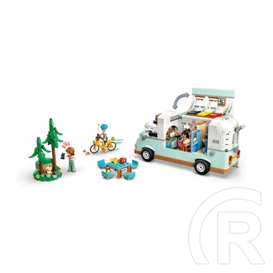 LEGO® Friends Barátság lakóautós kaland, építőszett a vidám történetekhez 42663