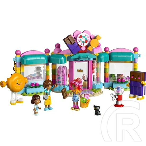 LEGO® Friends Heartlake City édességbolt, történetmesélős játék izgalmas szituációkkal 42649