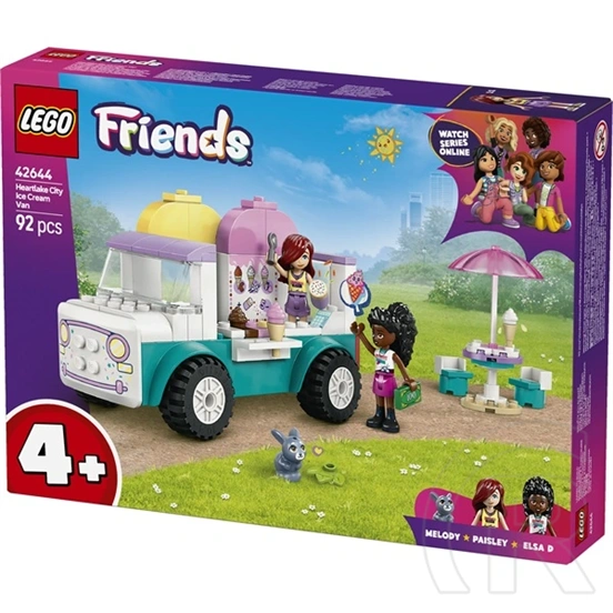 LEGO® Friends Heartlake City fagylaltos kocsi, történetmesélős építőkészlet 42644