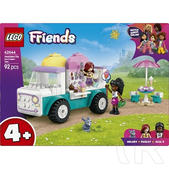 LEGO® Friends Heartlake City fagylaltos kocsi, történetmesélős építőkészlet 42644