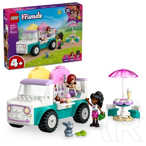 LEGO® Friends Heartlake City fagylaltos kocsi, történetmesélős építőkészlet 42644