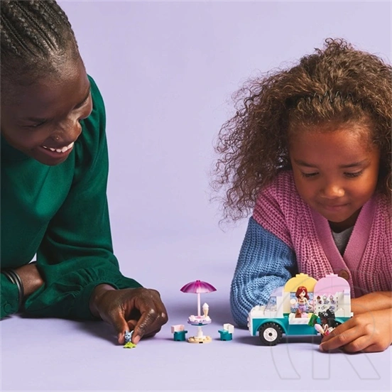 LEGO® Friends Heartlake City fagylaltos kocsi, történetmesélős építőkészlet 42644