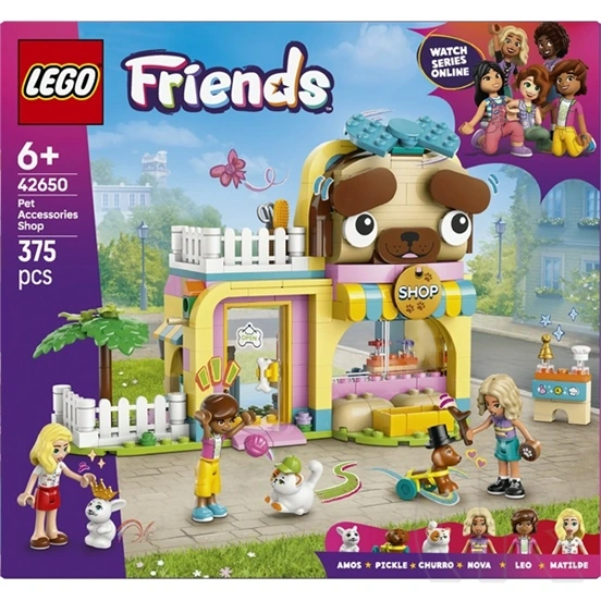 LEGO® Friends Kisállatfelszerelések boltja, játék építőkészlet 42650