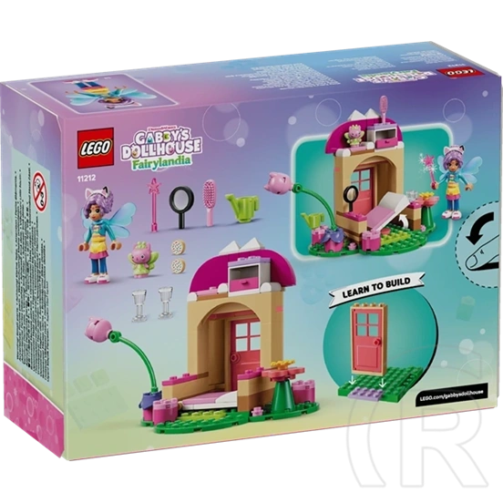 LEGO® Gabby babaháza Cicatündér kerti háza 11212