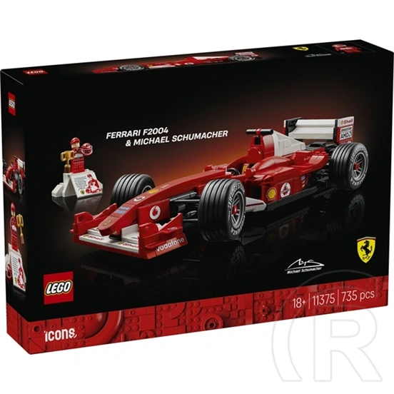 LEGO® Icons Ferrari F2004 és Michael Schumacher 11375